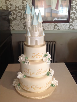 Fairytale Castle Wedding Cake